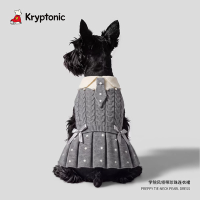 小狗狗衣服学院风毛衣小型犬