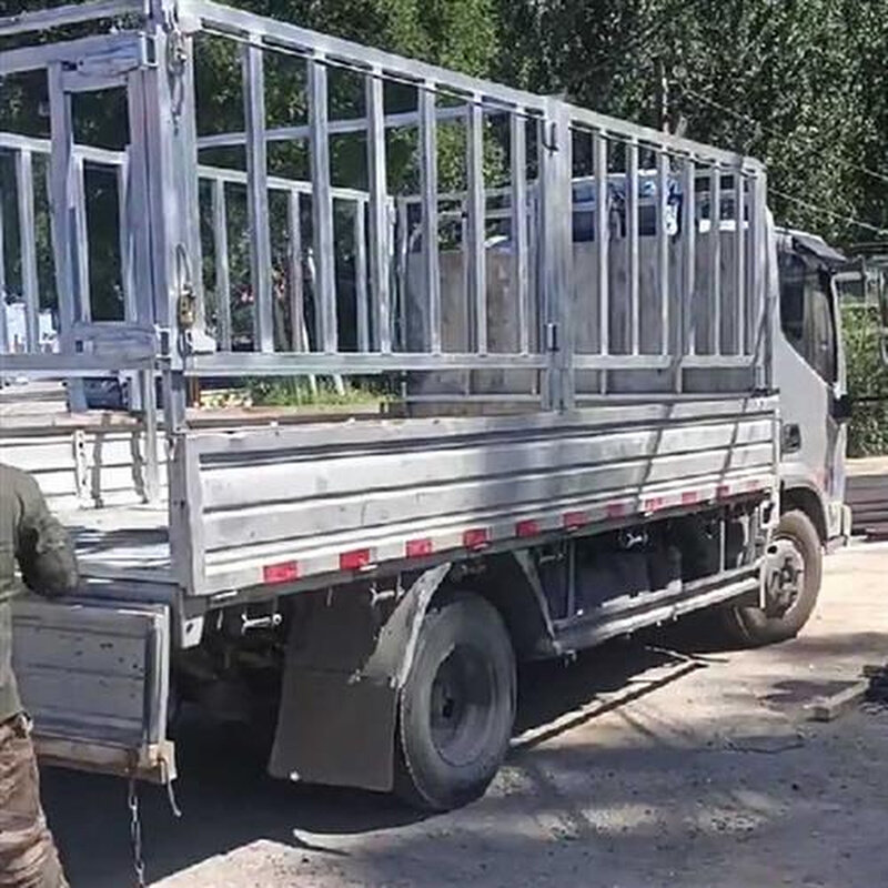 厂销定制货车内高栏平板车改装折叠高栏定做小货车加装围栏车厢品
