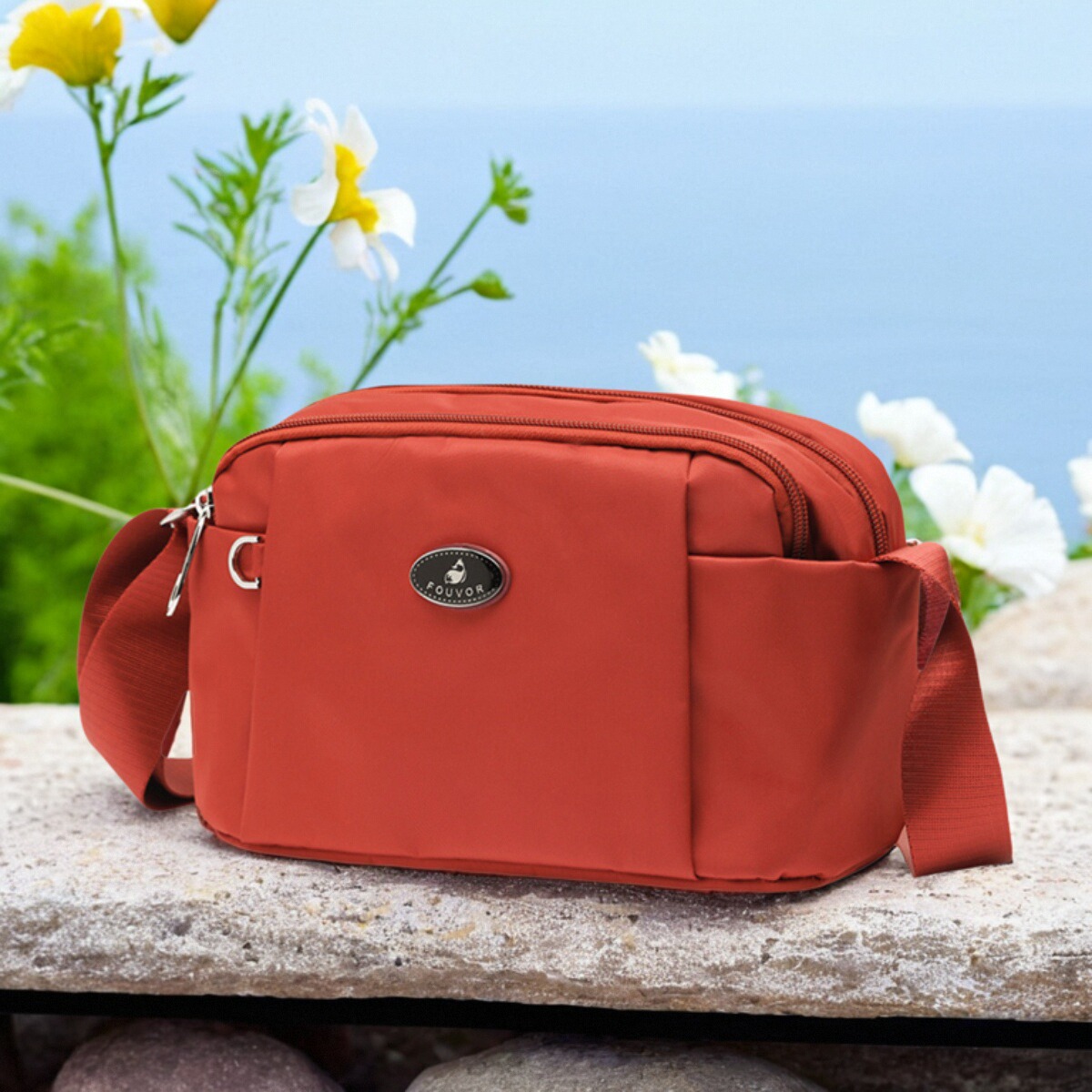 大容量斜挎包火狐单肩包休闲小包