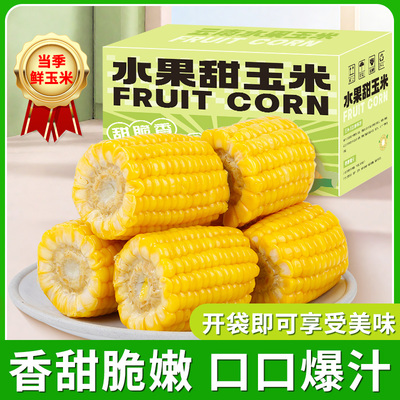 云南水果玉米开袋即食健身玉米