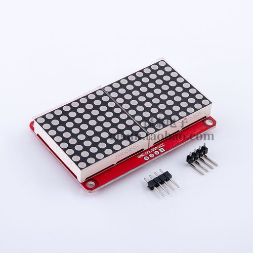 LED点阵  led显示屏 HT16K33矩阵  16x8led屏