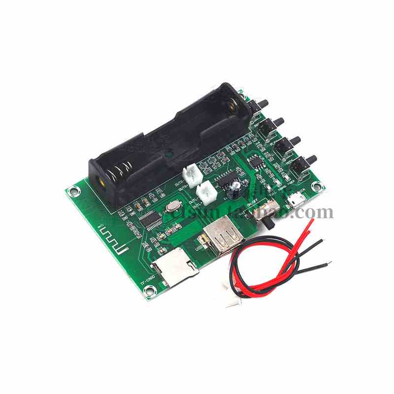 XH-A150 数字蓝牙功放板PAM8403板载锂电池唱戏机可充电双声道10W