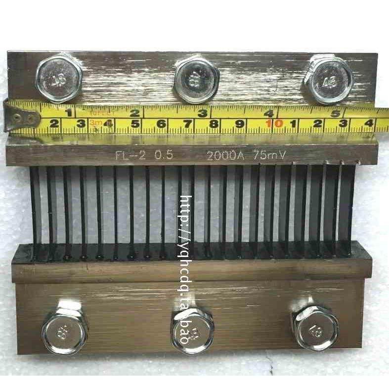 直流电流分流器 FL-2  2000A/75MV  0.5级 2000A分流器
