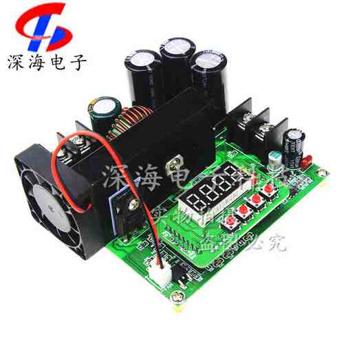 B900W数控直流稳压恒流电源可调升压模块电压电流表120V15A充电器