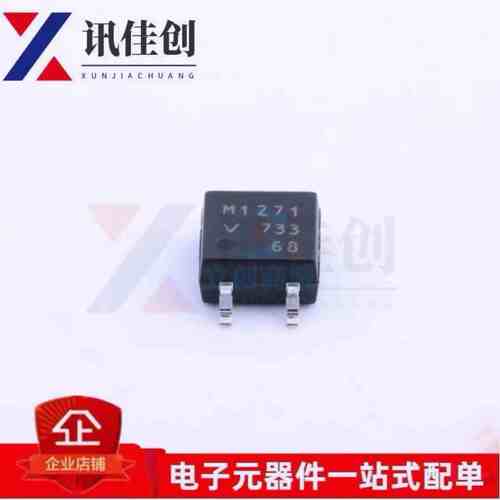 VOM1271T M1271T 光隔离器 - 晶体管，光电输出 SOP-4 贴片