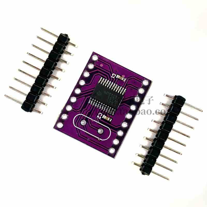 ADS1232模块 24位 ADC 超低噪声 模数转换器 ADS1232IPWR