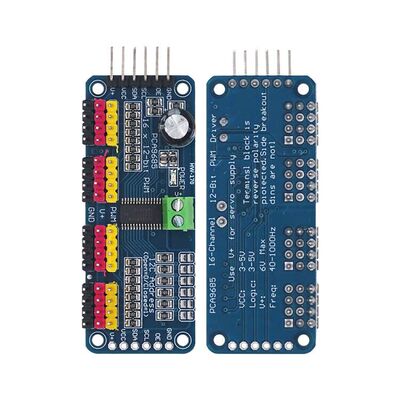 16路PWM Servo 舵机驱动板机器人控制器IIC接口驱动器模块PCA9685