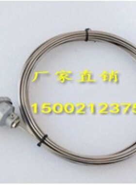 铠装热电偶WRNK-131 K型炉膛测温头0-1100度 马弗炉热电偶探温棒