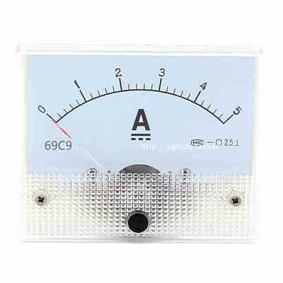 69C9指针式直流电流仪表1A2A3A10A50A100A500mA安培机械板表头