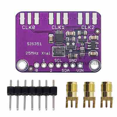 CJMCU-5351 Si5351A 时钟发生器 信号发生器 Clock 8KHz-160MHz