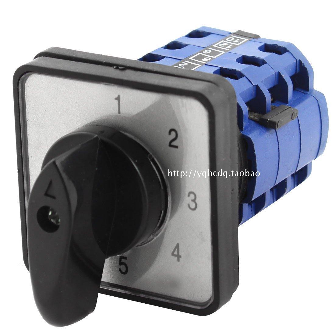 卓超万能转换开关LW39-16/F111J1J.3 3节5档选择开关 旋钮开关