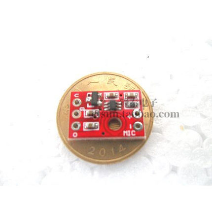 麦克风放大器模块 声音模块MIC模块 麦克风模块MAX9812L拾音模块