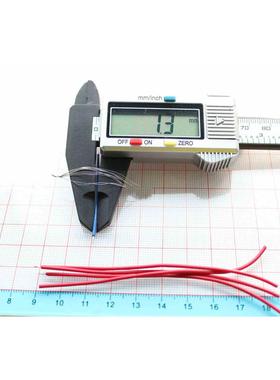 线仔 24AWG 10CM 红色 导线 电子线 连接线 双头镀锡 11根芯 50条
