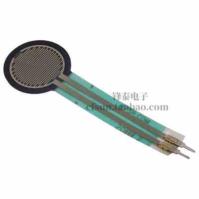 FSR402 电阻式薄膜压力传感器 压力开关 长尾 电压转换模块