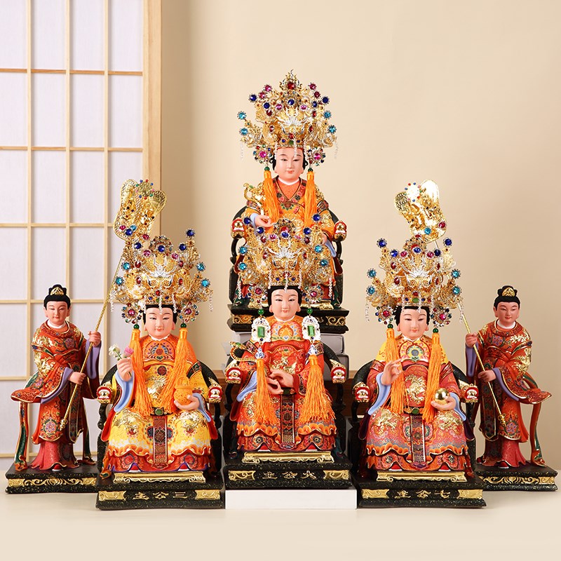 速发妈祖帽关公奶天公帽神像圣冠佛帽五龙爷奶帽头冠佛像