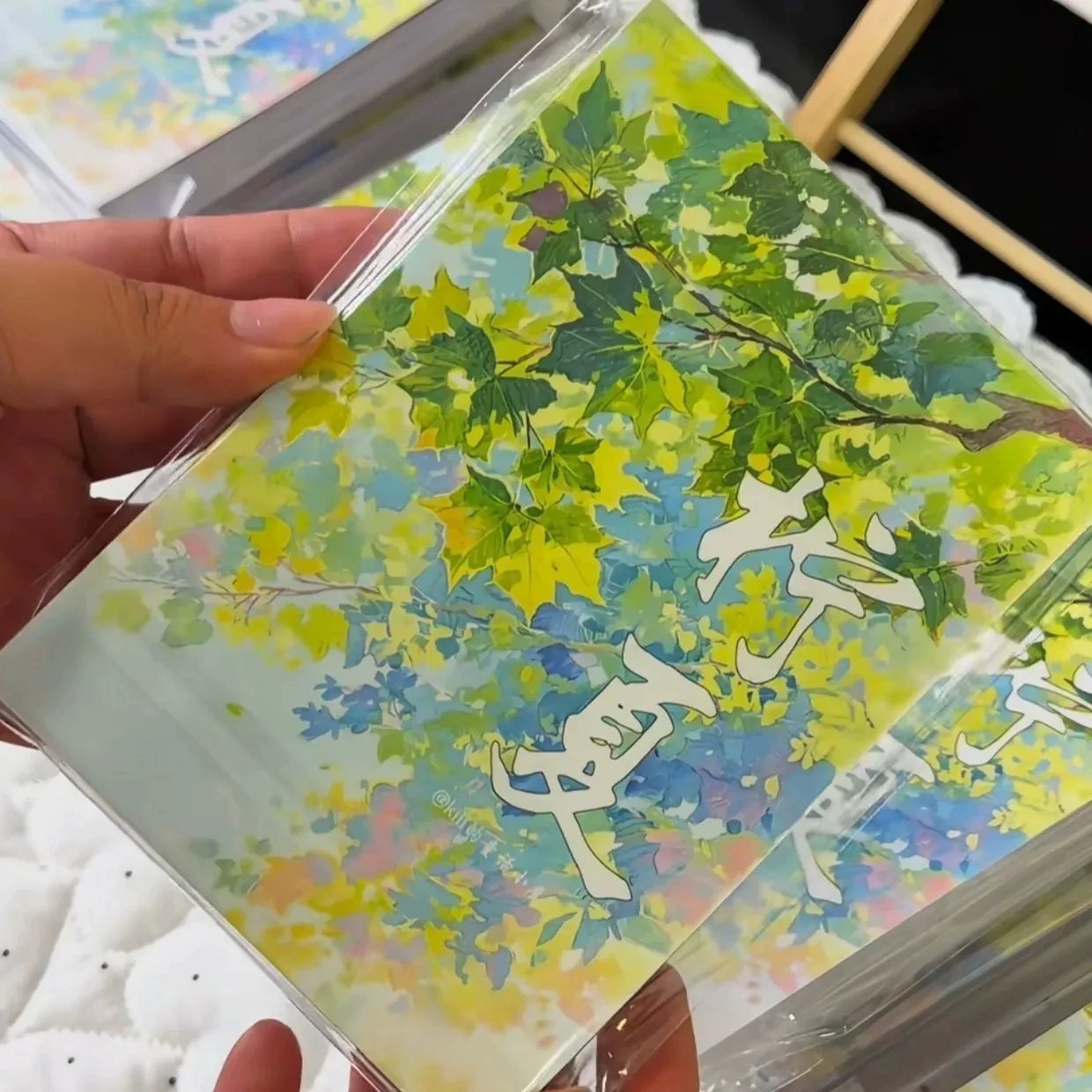 新款小清新柠夏素材本a6精致高颜值梦幻风diy手帐拼贴打底素材本