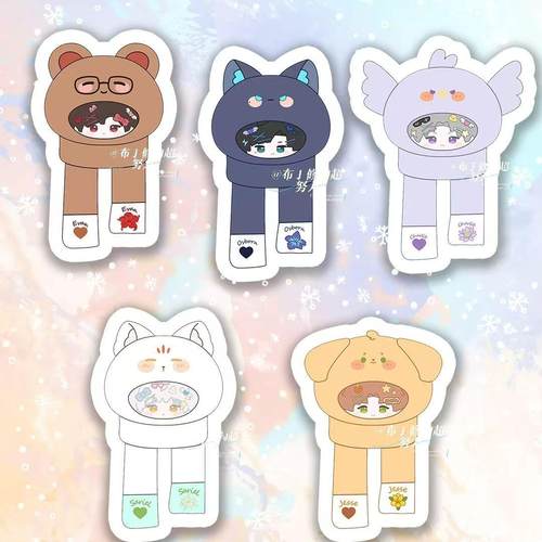 光与夜之恋同人可爱头套保暖毛绒护耳防寒卡通帽子手套围巾三合一