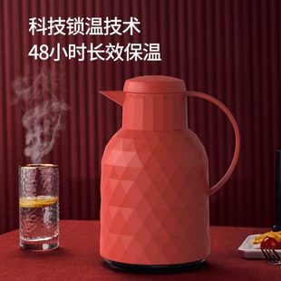 I水壶乐冷水壶SNVI按压出H 水便携冷热ER暖唯家用保温壶大容量诗