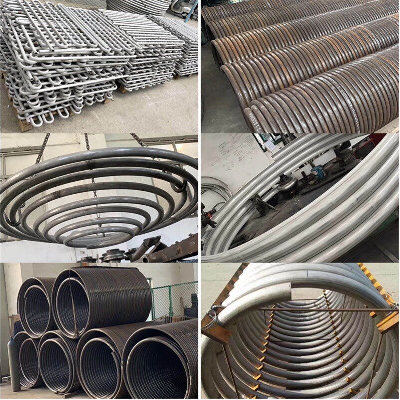 精选盘管弯管加工,定制蛇形管S弯换热器蒸发器,大弯管,各种配