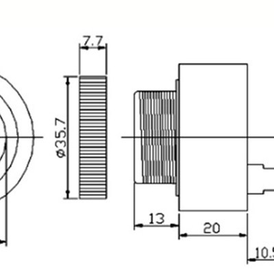 供应烤炉蜂鸣器烤箱报警器4310代用HITPOINT蜂鸣器PK35A29EP220SQ