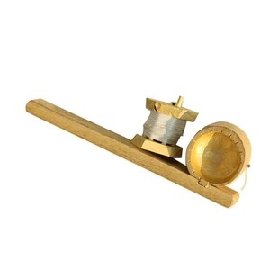 墨斗老式竹墨槽木柄摇画线器装饰木工线条绘制工具