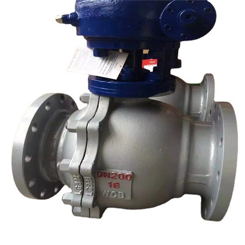 涡轮法兰球阀 Q341F-16C 软密封浮动式球阀 高温蒸汽O型切断阀