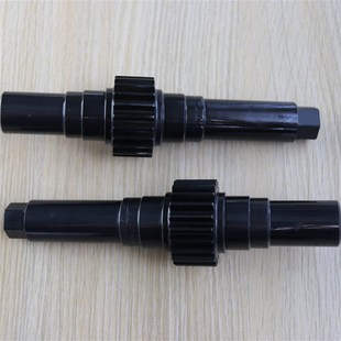 齿轮轴直齿轴斜齿轮非标传动精密加工非标定制配件齿轴齿条齿轮轴