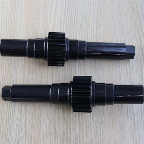 齿轮轴直齿轴斜齿轮非标传动精密加工非标定制配件齿轴齿条齿轮轴