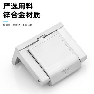 锌合金防盗扣酒店门扣门栓门链房门搭扣门闩反锁门锁隐形门合页