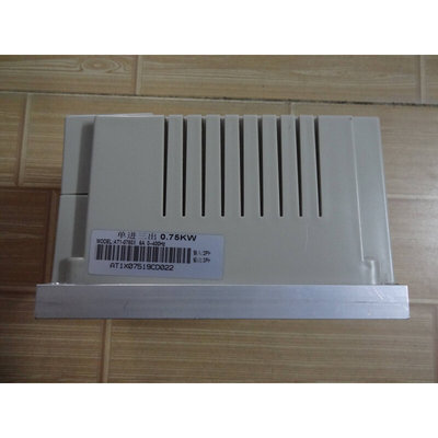 原装拆机变频器INVERTER 变频器AT1-0750X 0.75kw 220V询价