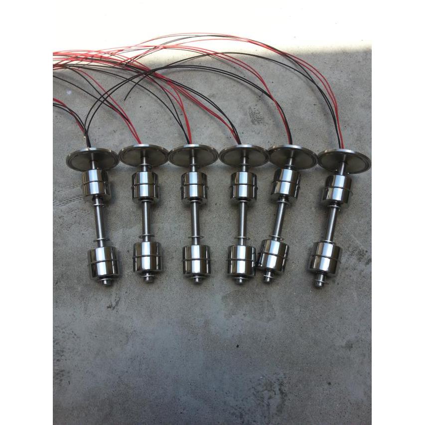 不锈钢卫生卡套快装式直杆浮球开关、液位开关、水位控制器