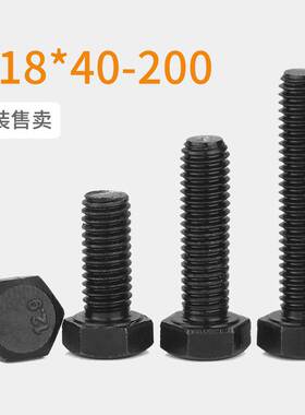 12.9级外六角螺丝螺栓M18*40x50x60x80x100x120x150x180x200