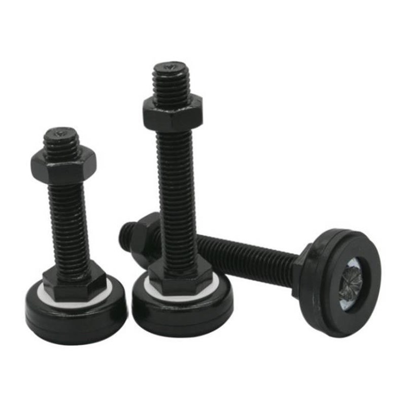 电泳黑色防震脚杯WAK01-D50-D60-M12-M16-M20-L75-L1R00-L125-L15