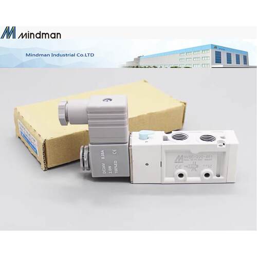 金器Mindman电磁阀MVSC-260-4E1气动阀气控阀MVSC220-4E1 220V24v