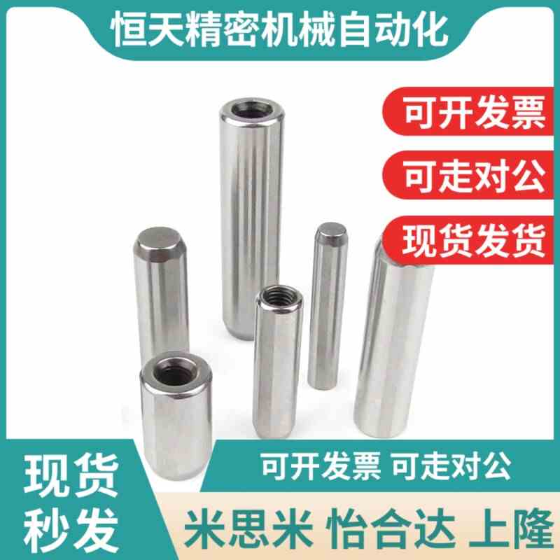 MSTH5/6/8内螺纹圆柱销|带螺孔定位销|F攻牙销|公差h7销钉BLV41-p
