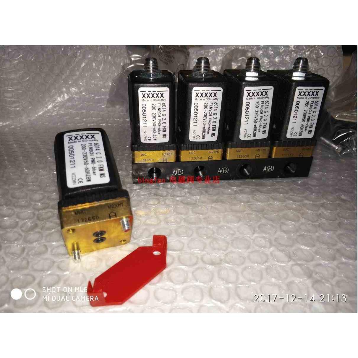 burkert电磁阀6014C 00125374 00501215 00501219 0312 00042536