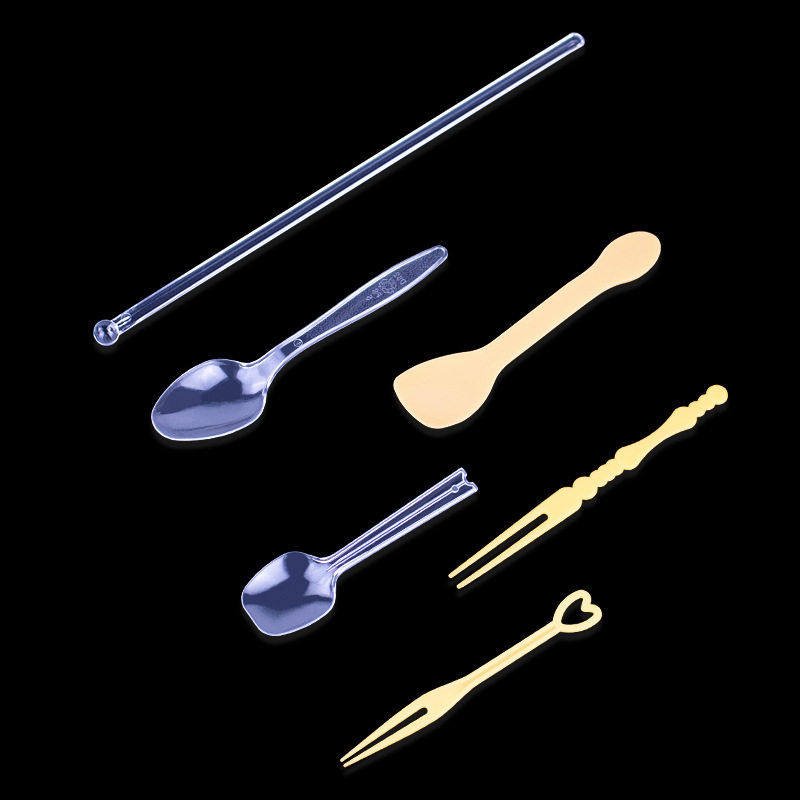 一次性勺子塑料外卖打包一次性水果叉食品小勺快餐调羹汤匙100支,餐饮具,可降解餐具/环保餐具,淘宝优惠券,粉丝福利购,淘宝优惠卷