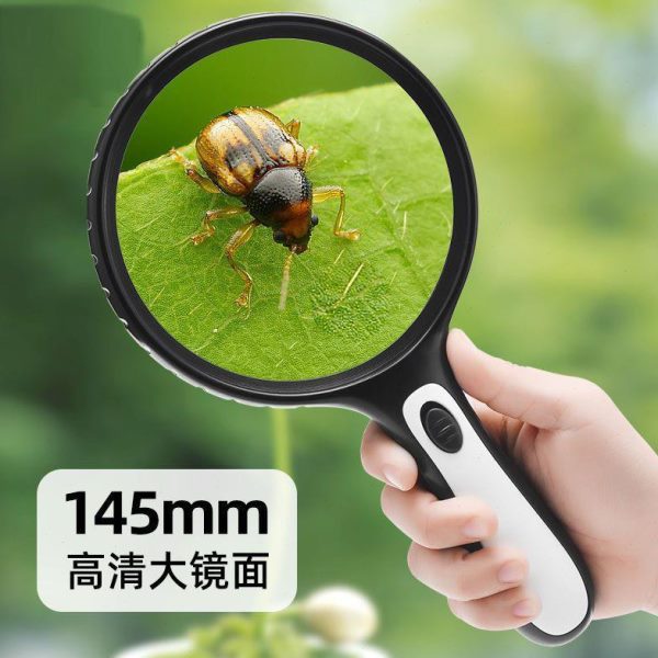 放大镜2000倍高清正老人用高倍儿童不伤眼100手持电子老花眼便携