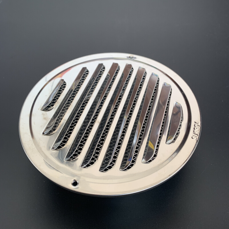 。不锈钢风帽抽油烟机外墙防风罩排气口出风罩防雨帽平头通风口网