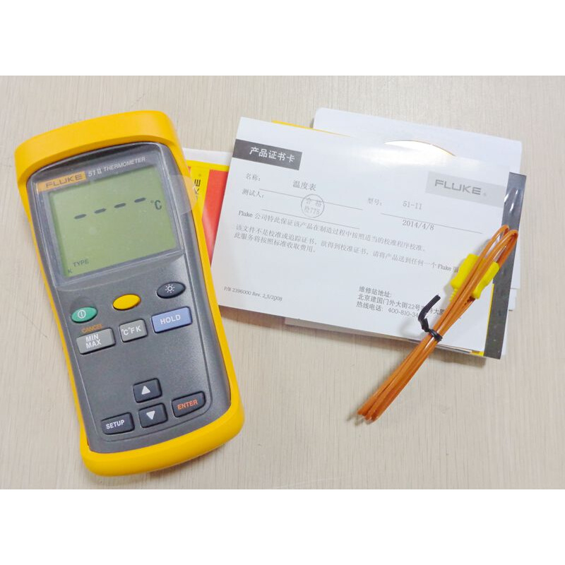 。美国福禄克 FLUKE F51-2/F52-2/F53-2/F54-2接触性温度表
