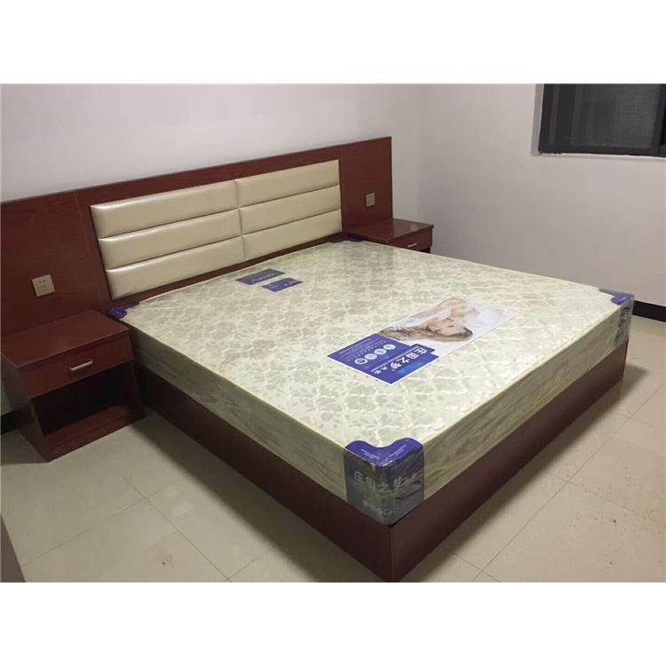 云南昆明办公家具酒店家具酒店出租房床快捷酒店单人标间厂家直销