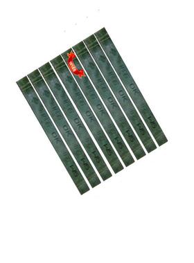 金相油石/油石条/打磨条/磨刀石/抛光工具 12x3x130 绿色