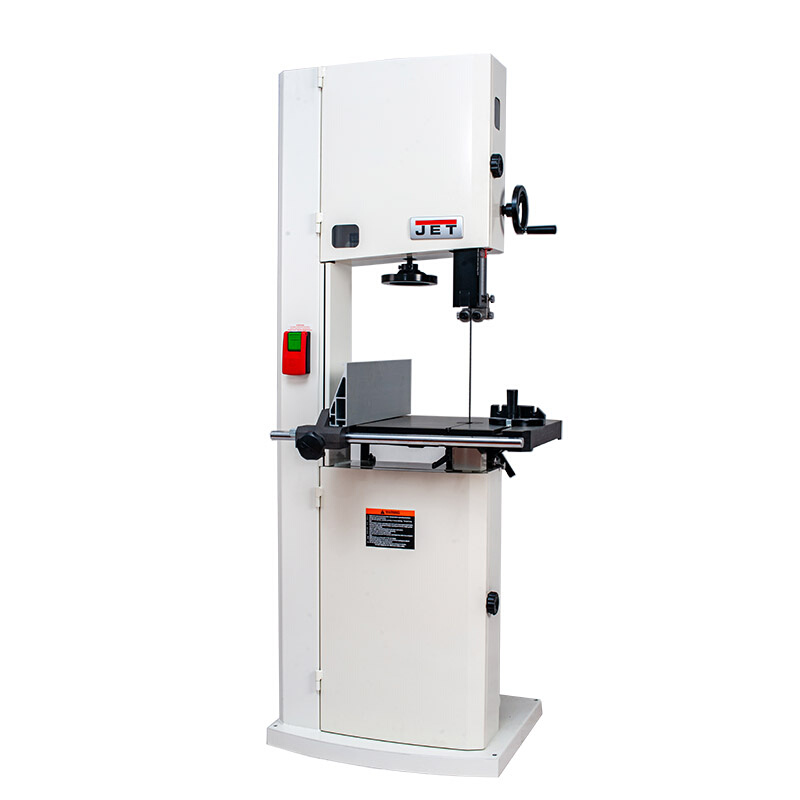 。JET进口工业级15寸带锯机木工锯床锯条曲线锯台锯金属锯床竖锯
