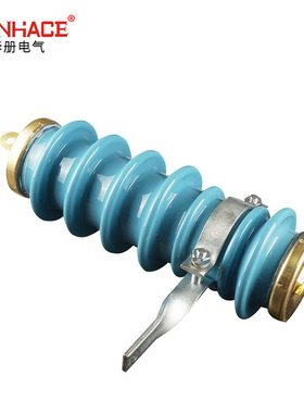 。华册Y5WS-17/50-FT户外陶瓷阀式氧化锌避雷器FS-10/12KV厂家直