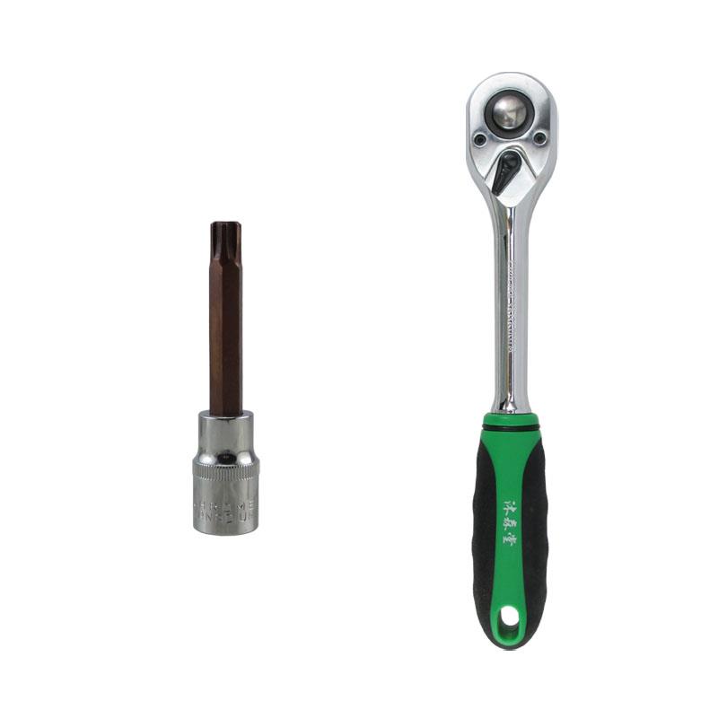 T52气缸盖螺栓专用S2旋具套筒 汽缸盖螺丝大飞1/2发动机缸盖扳手