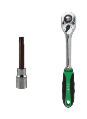 T52气缸盖螺栓专用S2旋具套筒 汽缸盖螺丝大飞1/2发动机缸盖扳手