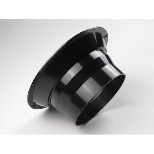 。净化新风机斜法兰接头 厨房油烟机法兰接口出风口150/160/180/2