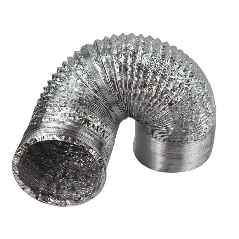 。加长铝箔风管厨房抽油烟机排烟管伸缩排气管通风管150mm/10米