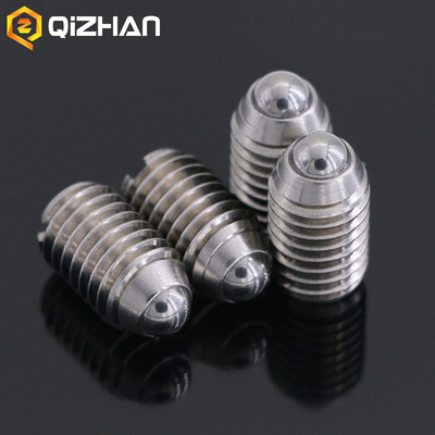 。一字槽不锈钢波珠弹珠波子波仔螺丝一字型定位珠弹簧柱塞球头柱