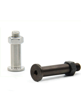 。不锈钢铰链销超短头内六角带肩螺帽固定型 SCLBK4/5/6/8/10/12/